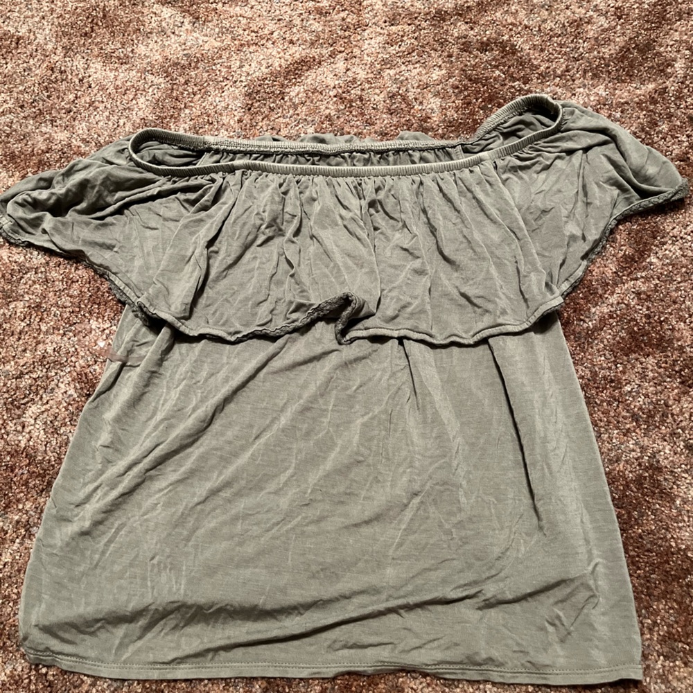 sage green top